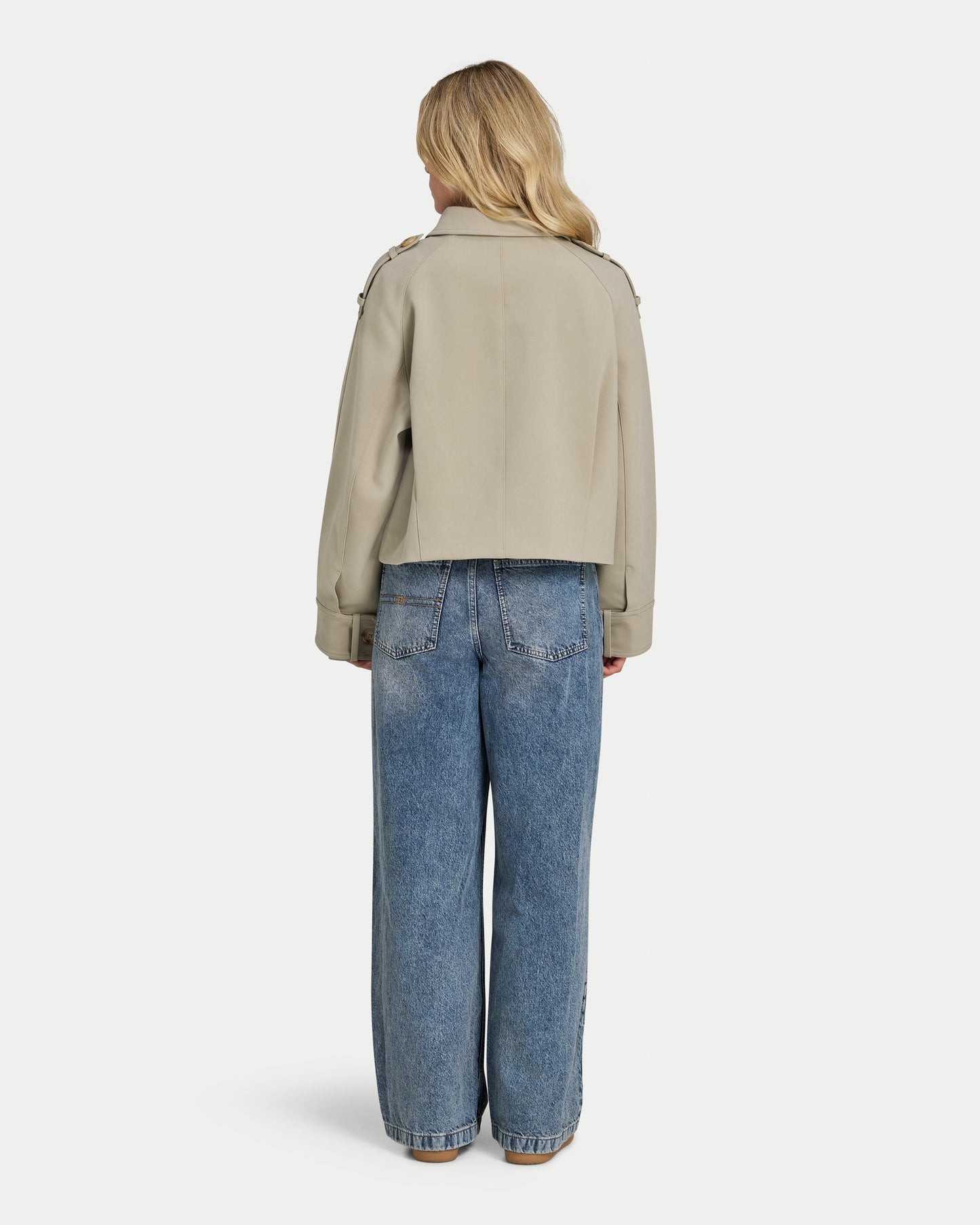 Womens Studio Collared Jacket