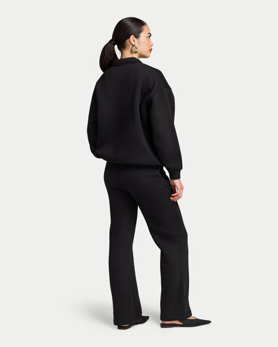 Womens Collective Collared Sweatshirt