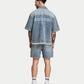 Mens Relaxed Denim Short