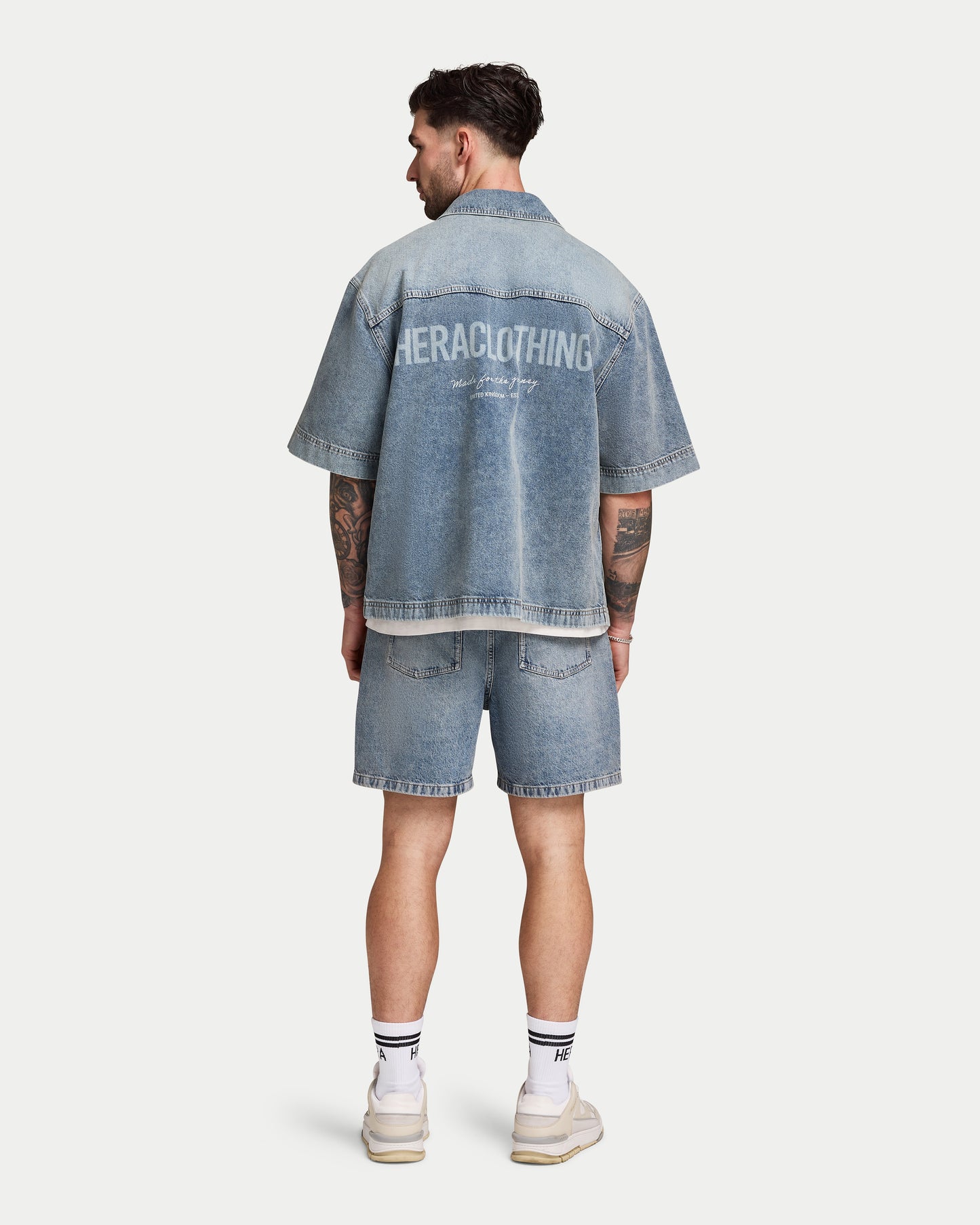 Mens Relaxed Denim Short