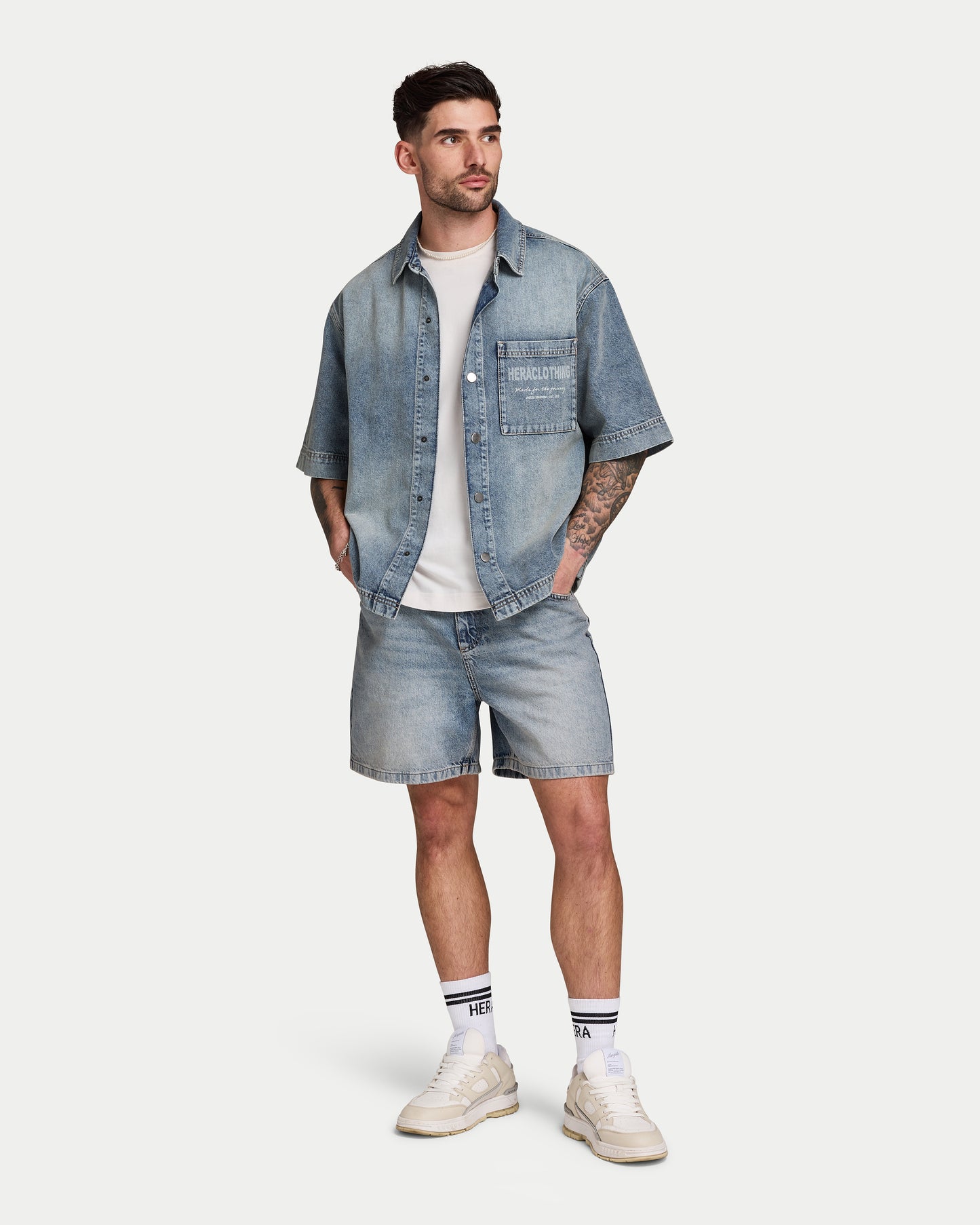 Mens Denim Shirt