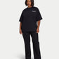 Womens Script Oversized T-shirt