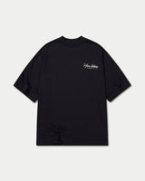 Womens Script Oversized T-shirt