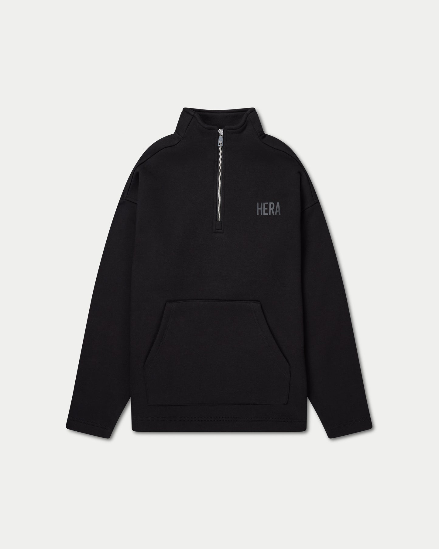 Mens Staple Oversized ¼ Zip Sweatshirt
