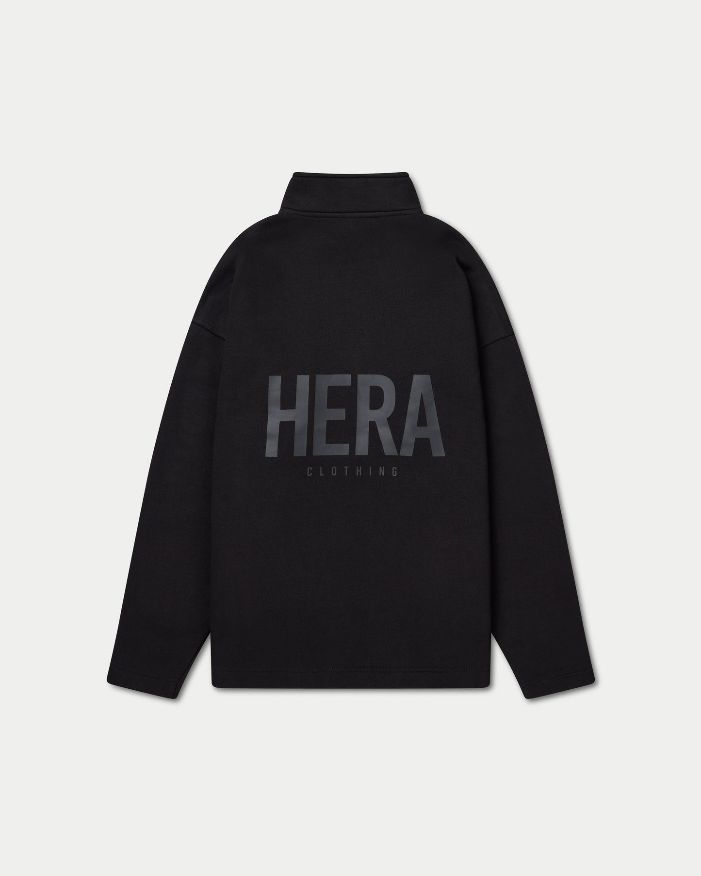 Mens Staple Oversized ¼ Zip Sweatshirt