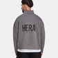 Mens Staple Oversized ¼ Zip Sweatshirt
