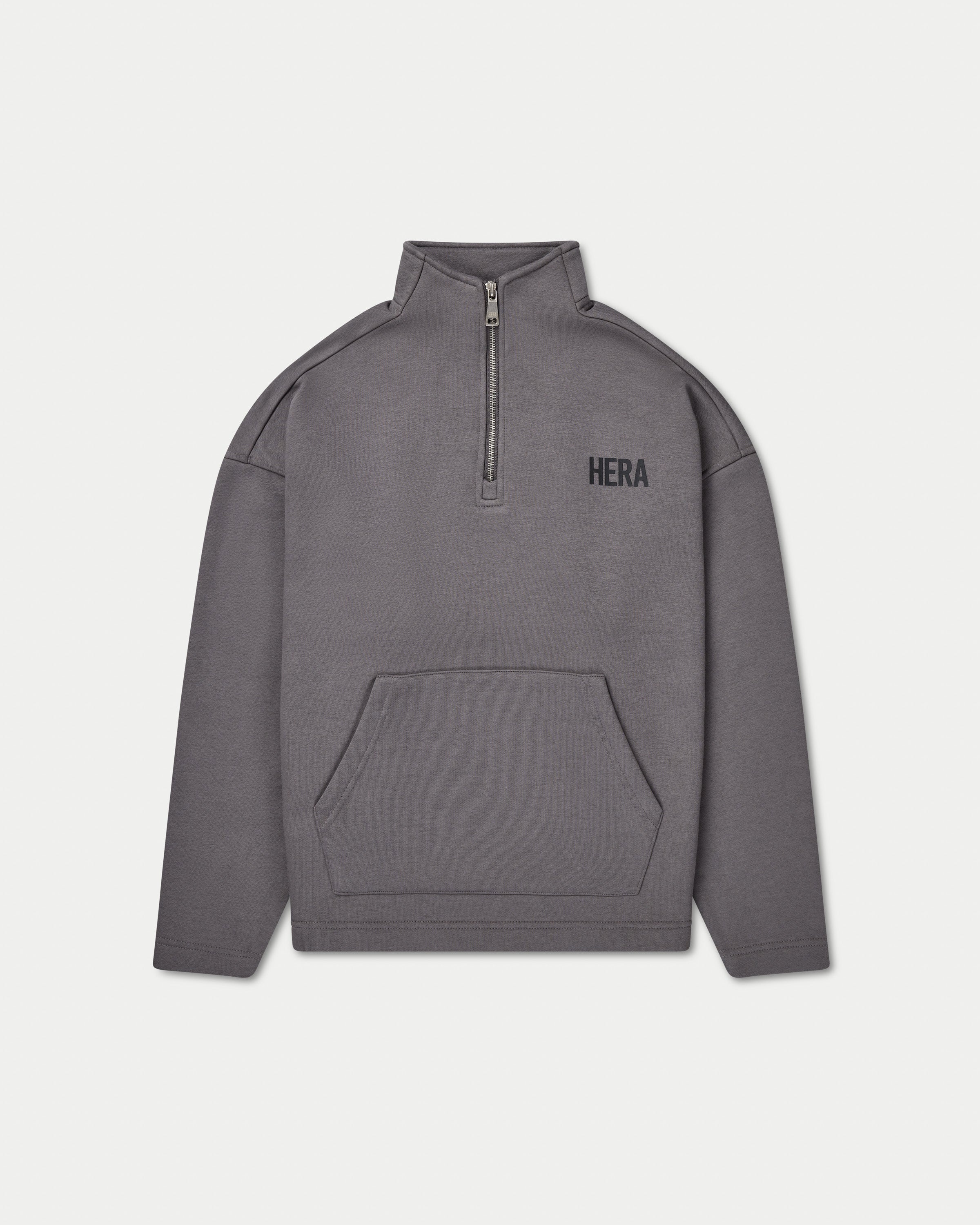 Mens Staple Oversized ¼ Zip Sweatshirt – HERA Clothing