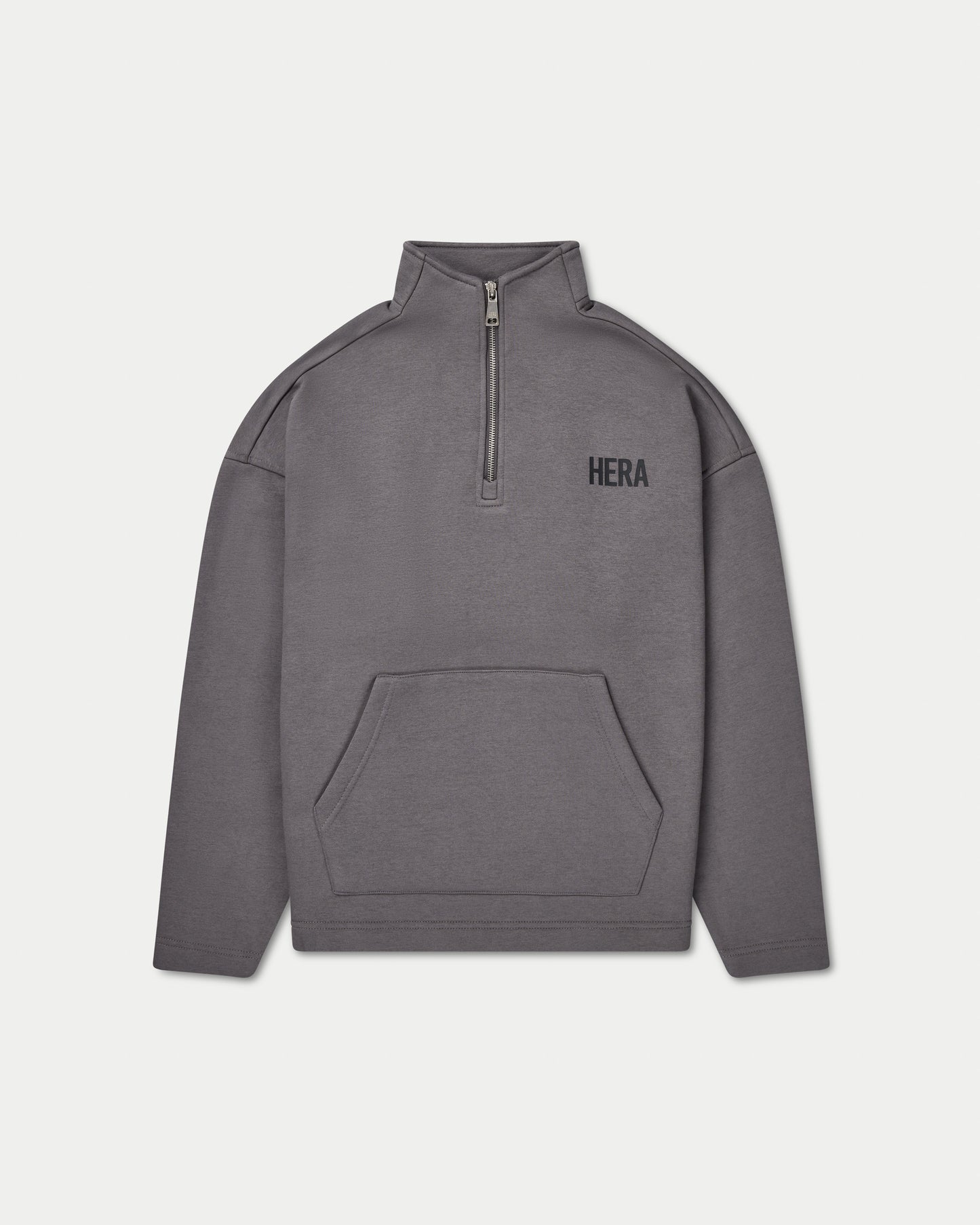 Mens Staple Oversized ¼ Zip Sweatshirt