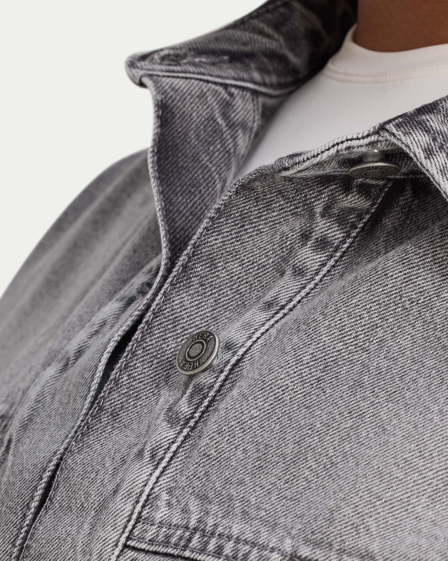 Womens Cropped Denim Jacket