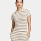Womens Resort Crochet Polo
