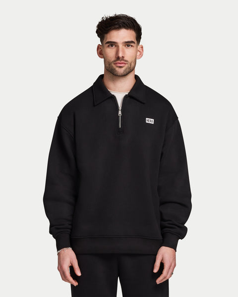 Collective Oversized ¼ Zip Sweatshirt