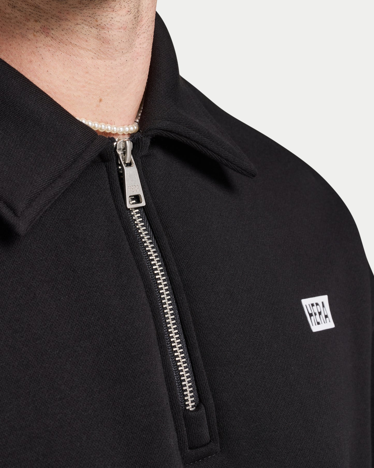 Mens Collective Oversized ¼ Zip Sweatshirt