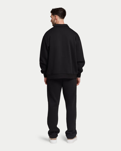 Mens Collective Oversized ¼ Zip Sweatshirt