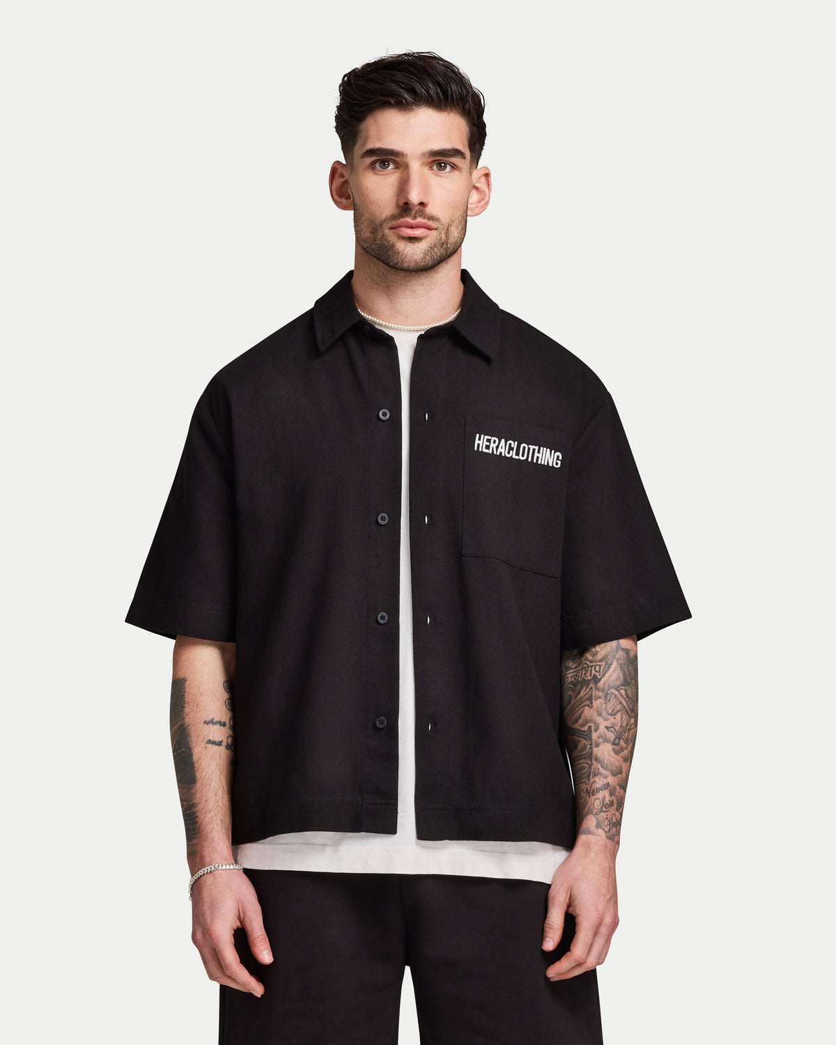 Short Sleeve Cotton Shirt