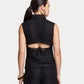 Womens Resort Linen Waistcoat