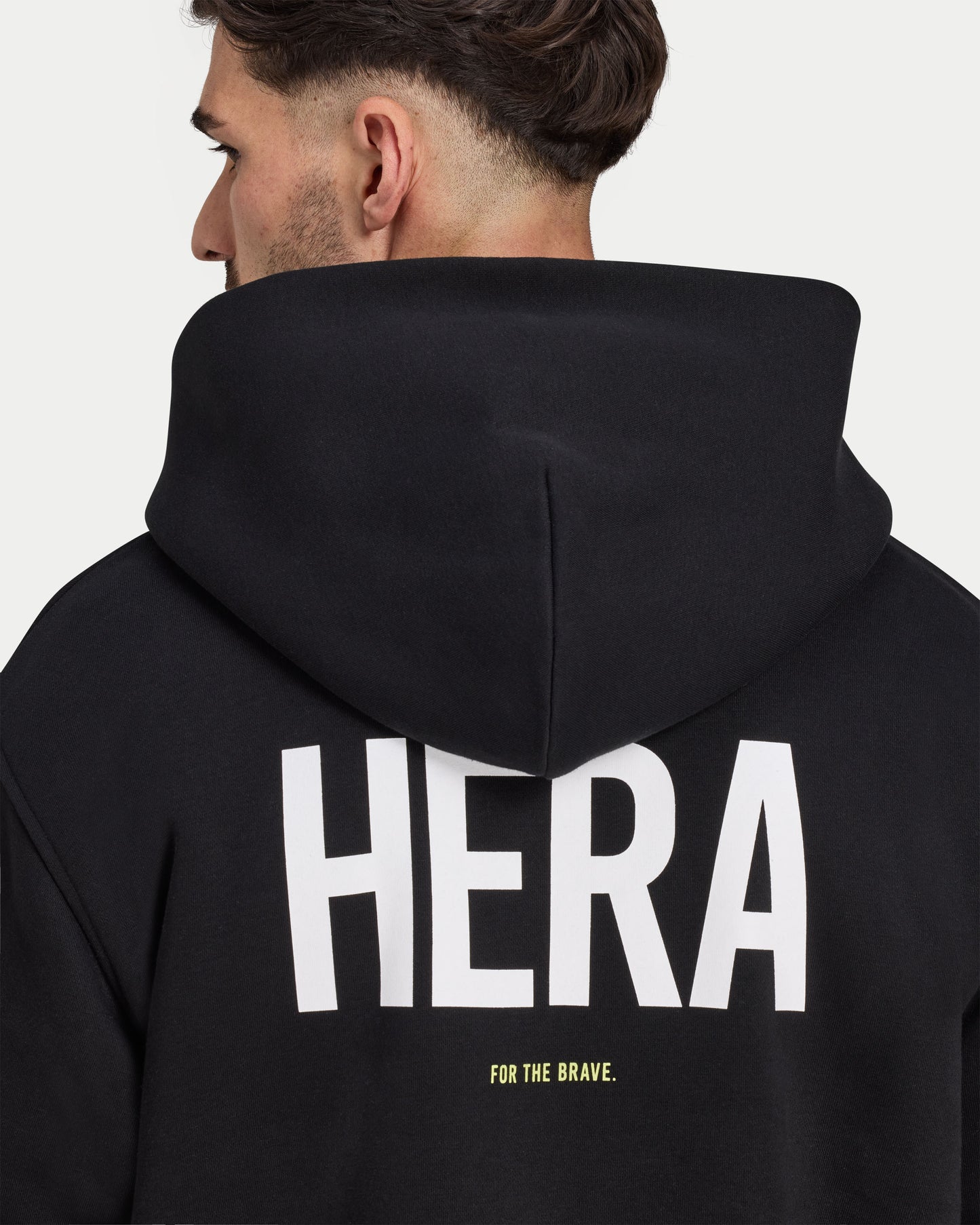 Mens For the Brave Oversized Hoodie