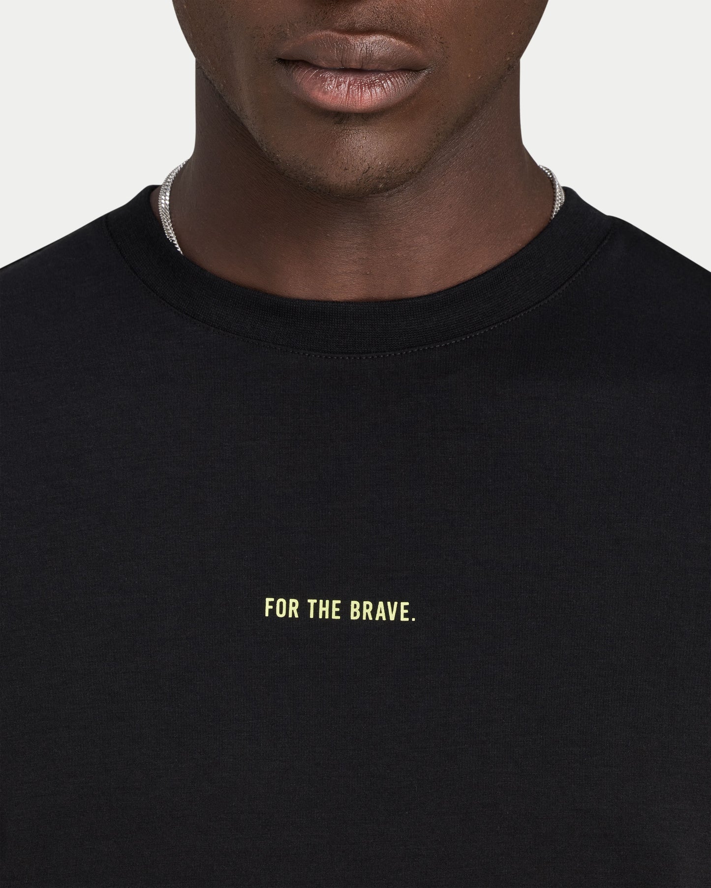 Mens For the Brave Oversized Tank