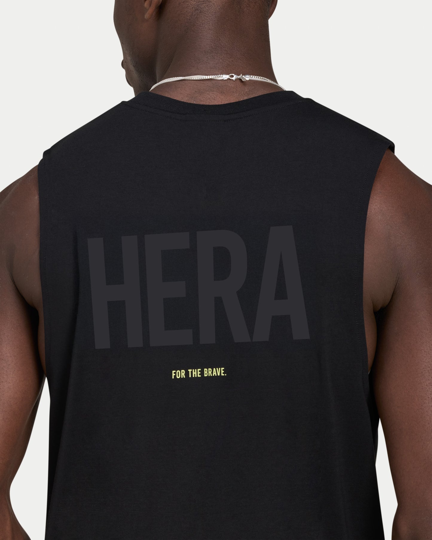 Mens For the Brave Oversized Tank