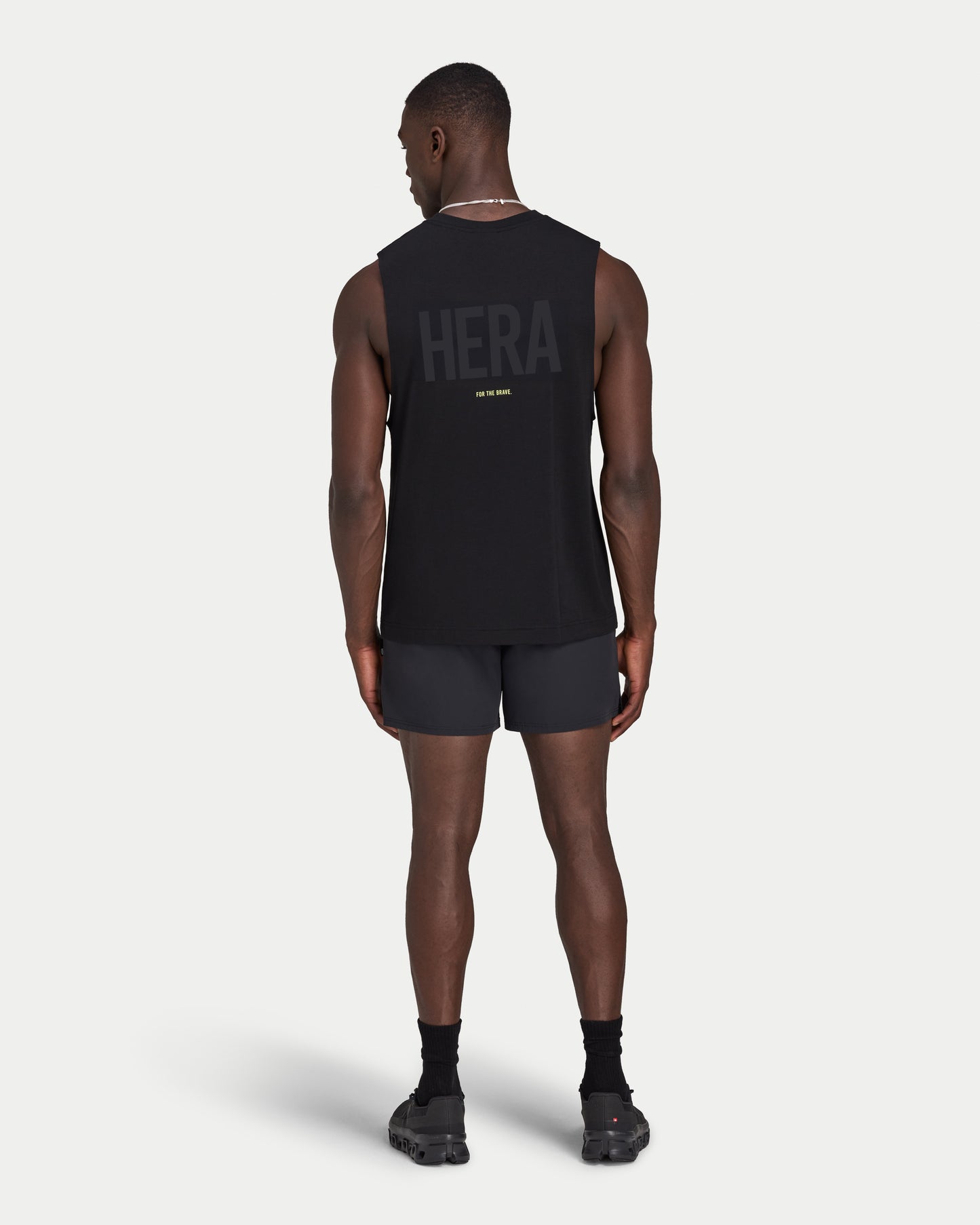Mens For the Brave Oversized Tank