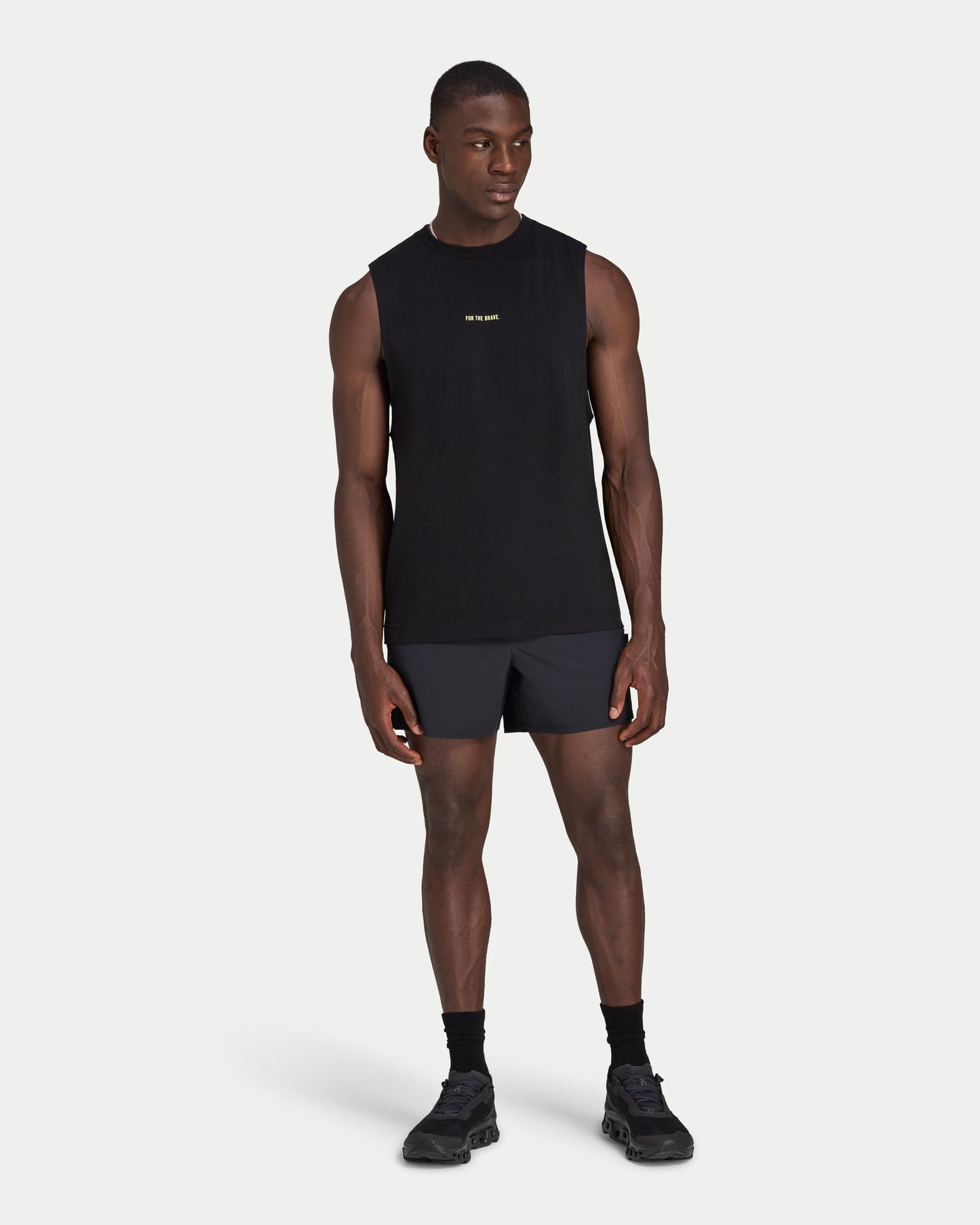 Mens For the Brave Oversized Tank