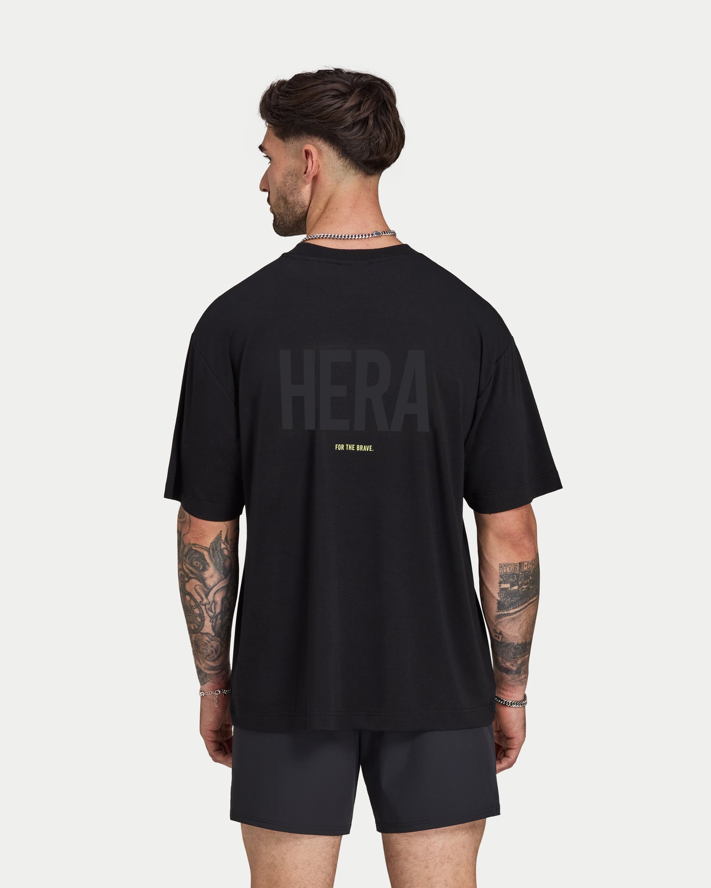 Mens For the Brave Oversized T-Shirt