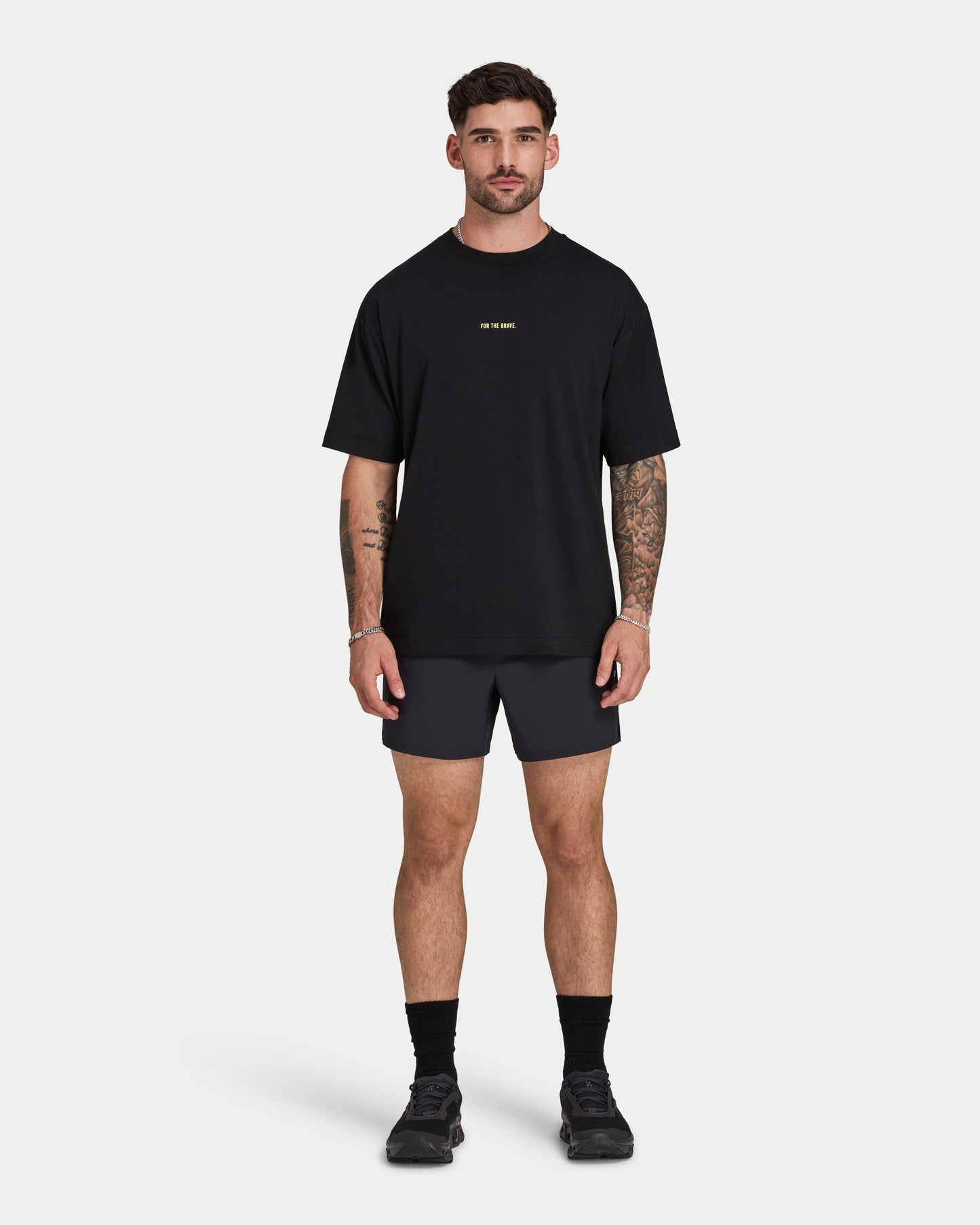 Mens For the Brave Oversized T-Shirt