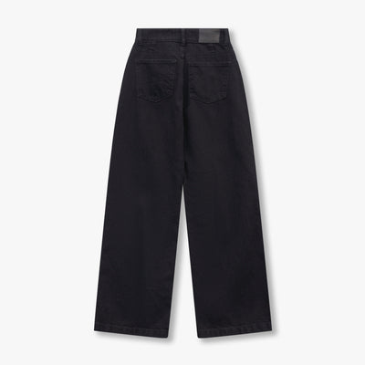 REWEAR Wide Leg Jean - Washed Black