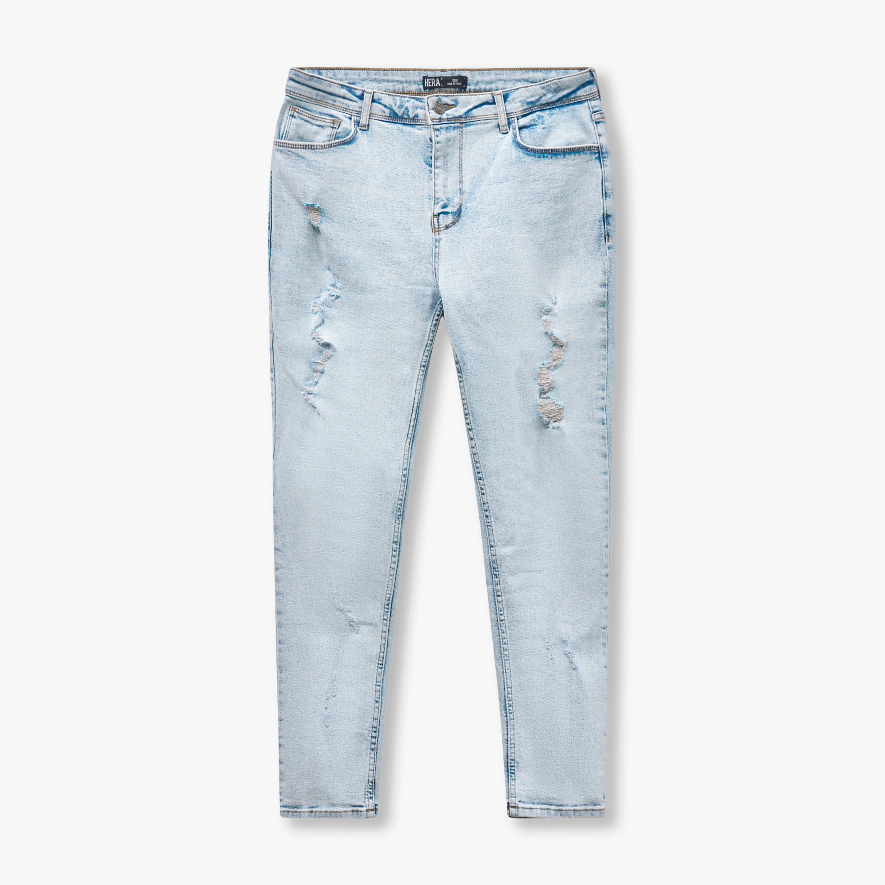 Light Blue outlet Ripped Skinny Jeans (please read the description about the price).