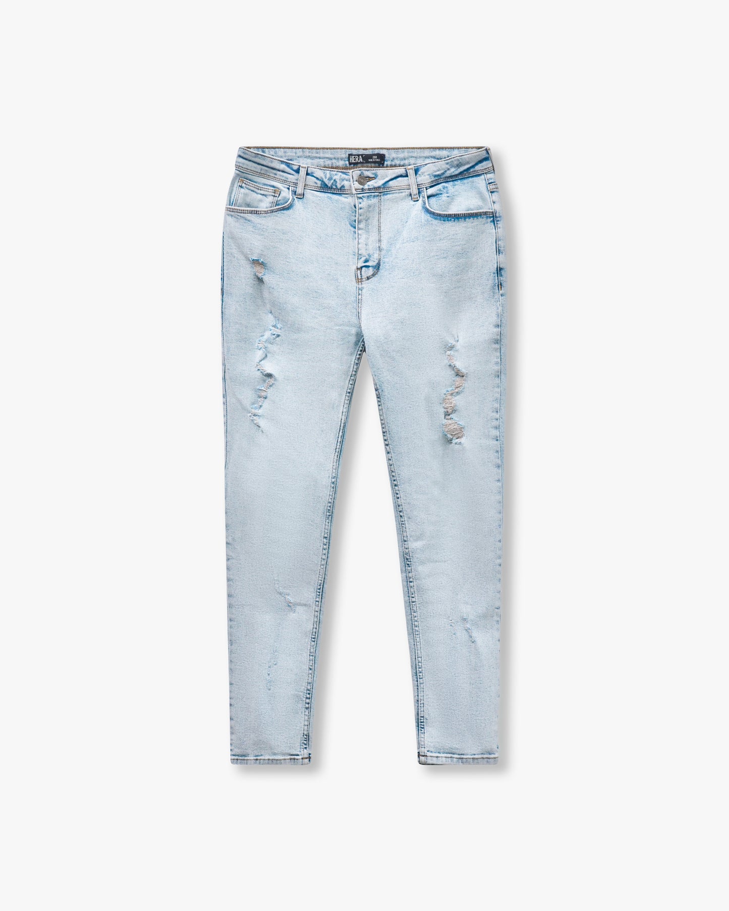 Mens Distressed Slim Fit Jean