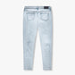 Mens Distressed Slim Fit Jean