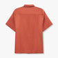 Mens Linen Mix Shirt - Clay Brown