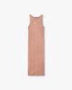 Womens Ribbed Base Racer Midi Dress