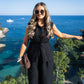 Womens Resort Linen Waistcoat