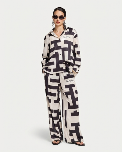Womens Monogram Resort Trouser