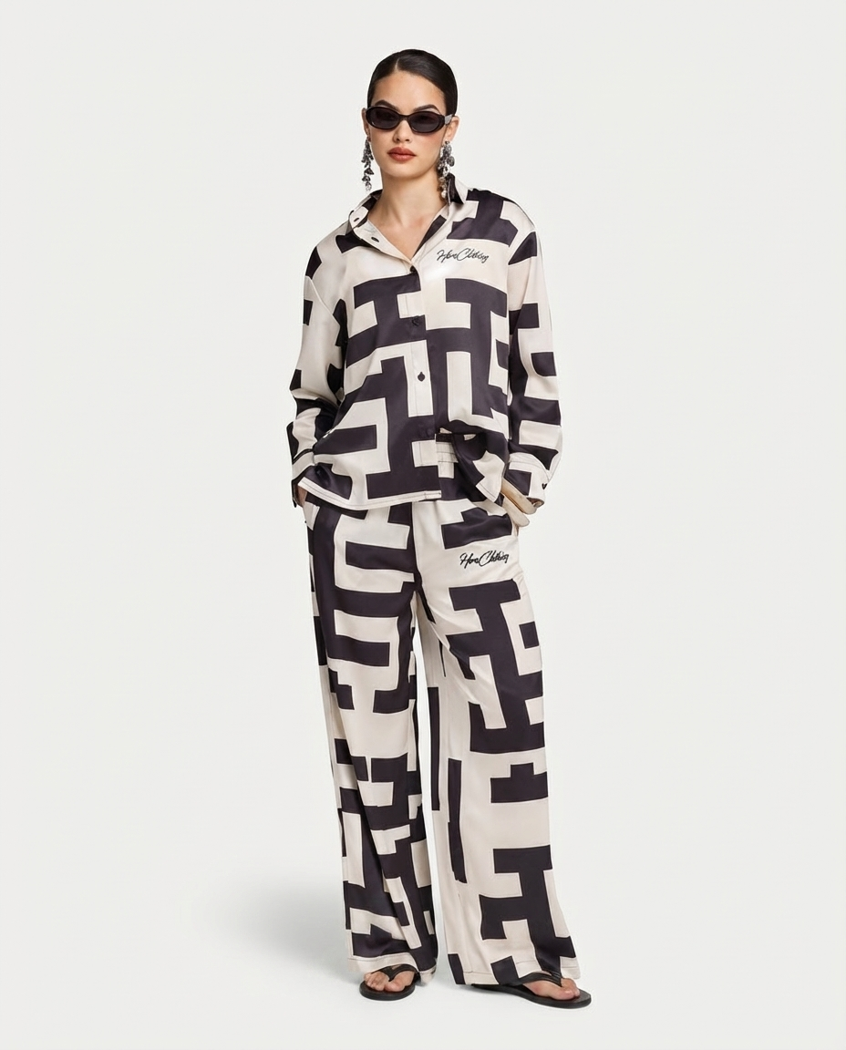 Womens Monogram Resort Shirt