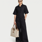 Womens Resort Linen Dual-Wear Shirt
