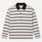 Womens Striped Rugby Polo Shirt