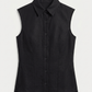 Womens Resort Linen Waistcoat