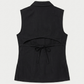 Womens Resort Linen Waistcoat