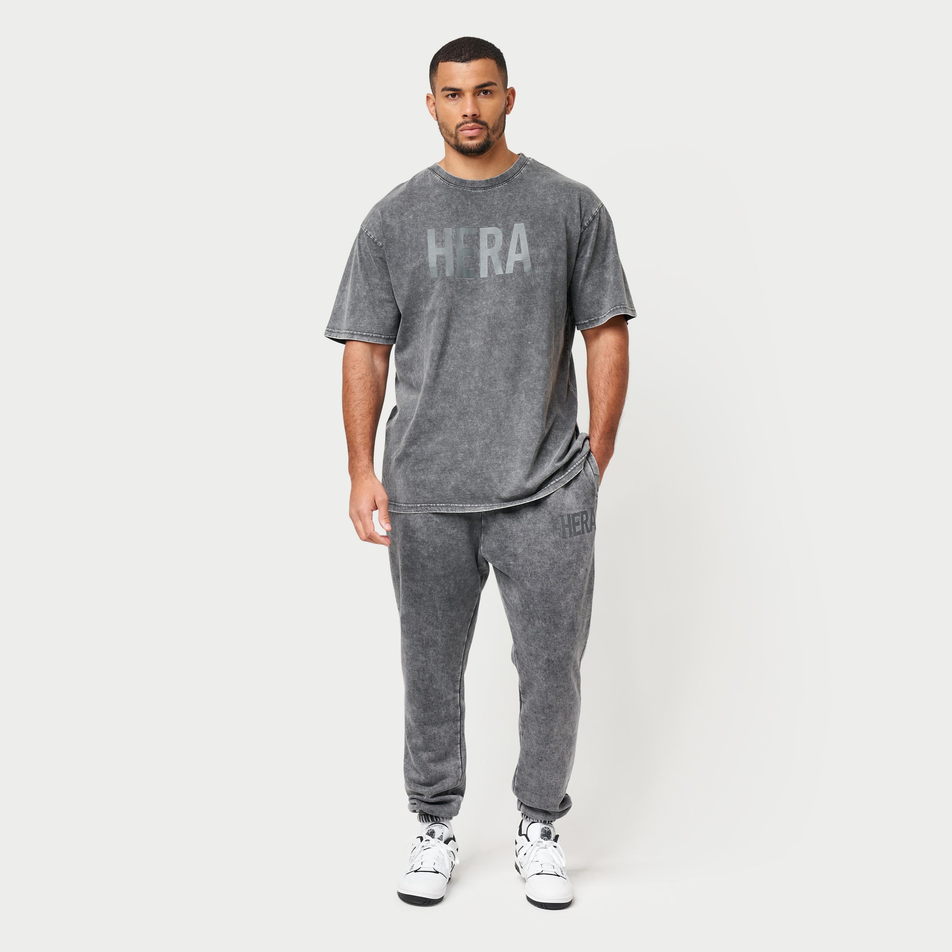Relaxed Fit Vintage Wash Sweat Pant