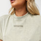 Womens Washed T-Shirt - Vintage Grey Green