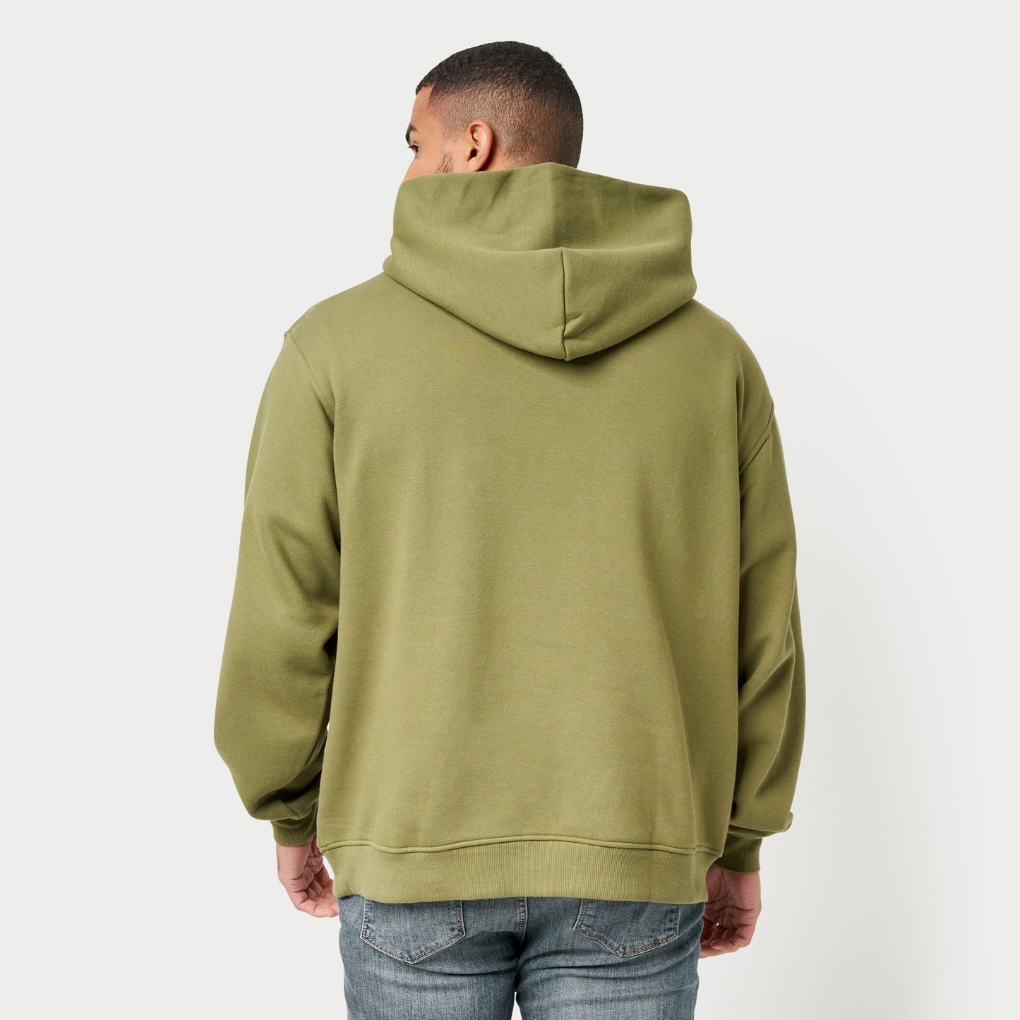 Mens Collective Hoodie - Olive Green
