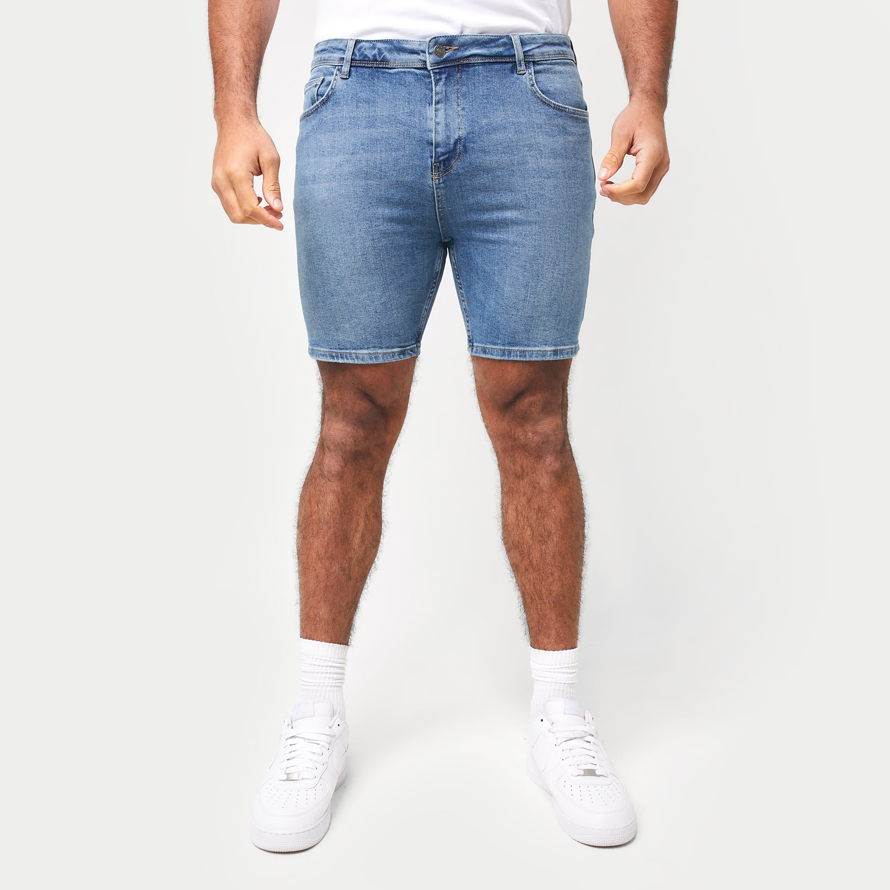 Super skinny shorts sales mens