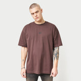 Mens Collective Oversized T-Shirt - Slate Brown