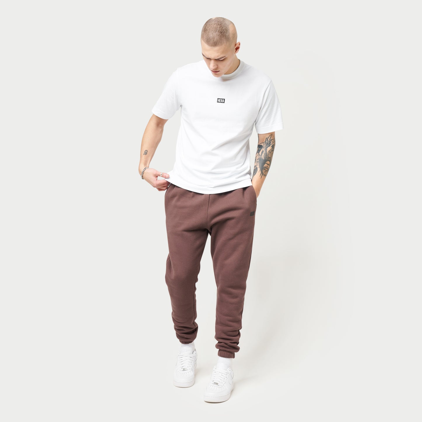 Mens Collective Sweatpant - Slate Brown