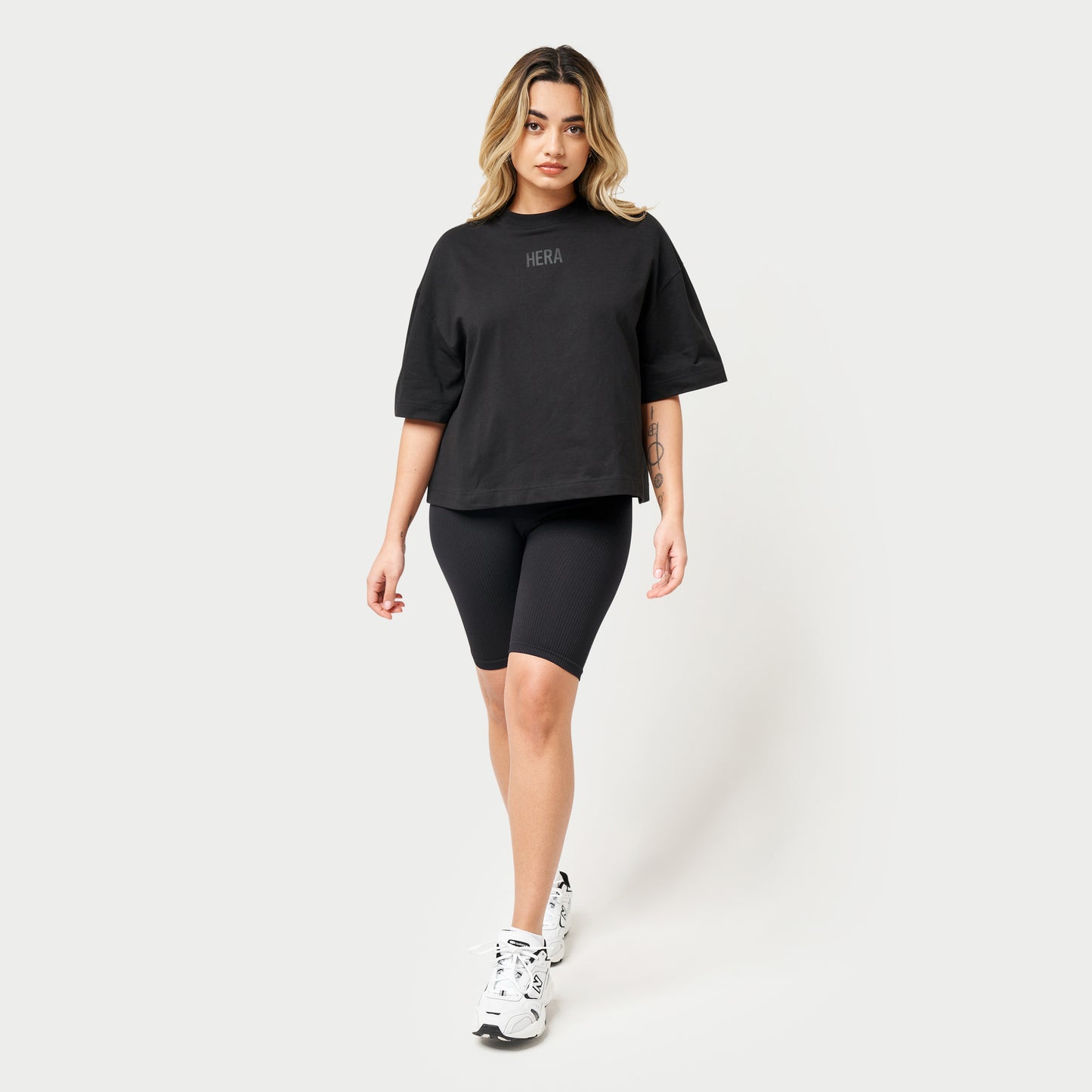 Womens Icon Boxy T-Shirt - Black