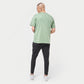 Mens Label Regular Fit T-Shirt - Hedge Green