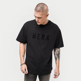 Mens Focus Oversized T-Shirt - Black