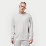 Mens Focus Sweatshirt - Grey Marl