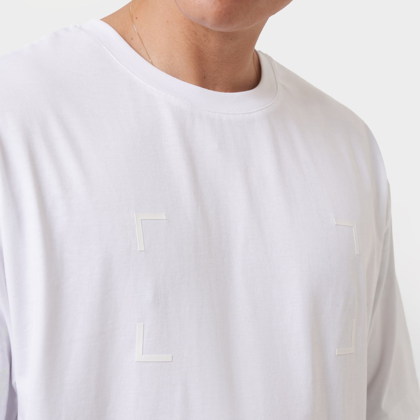 Mens Imprint Oversized T-Shirt - White